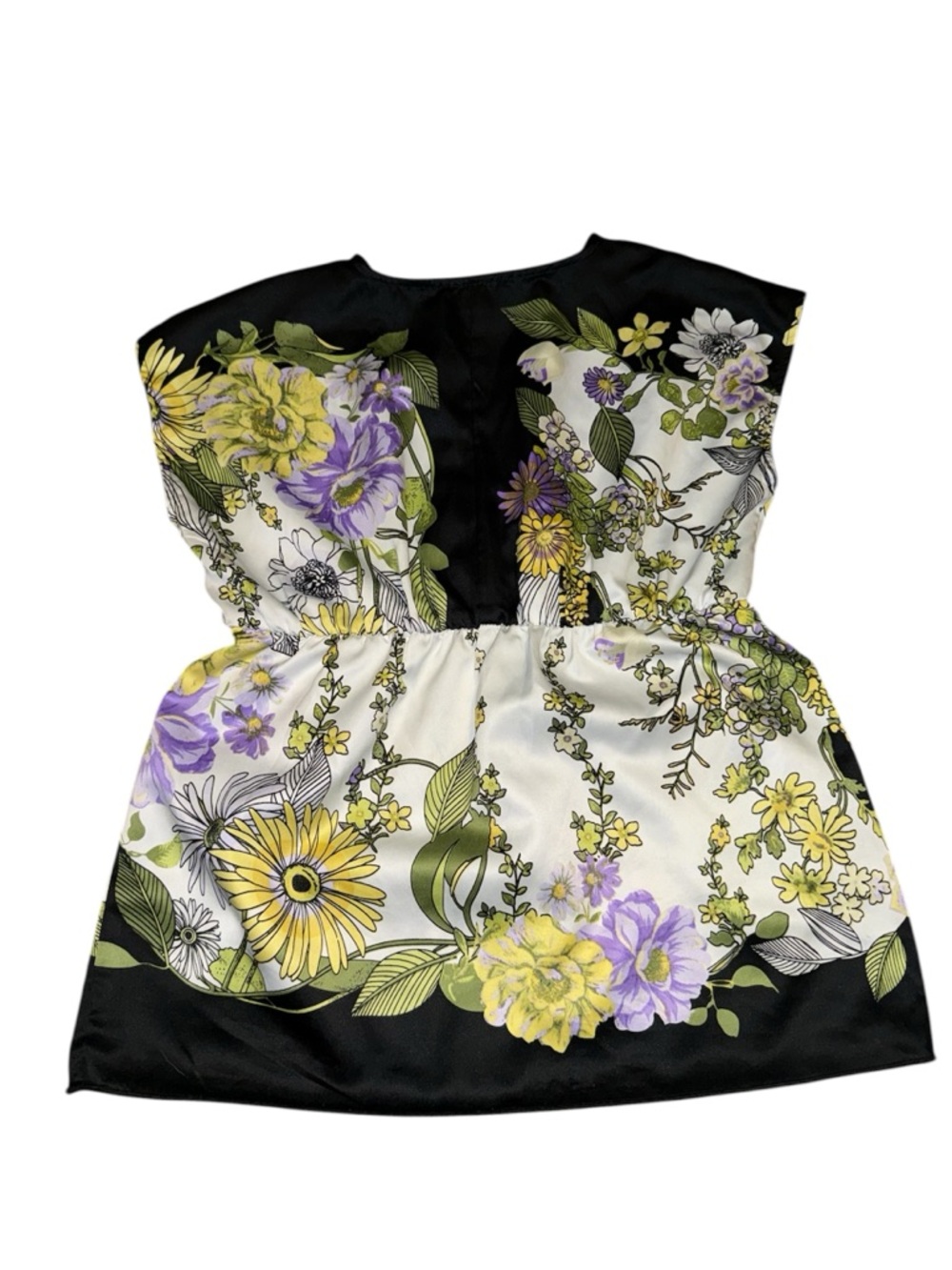 IZ Byer Floral Top - Picture 2 of 4